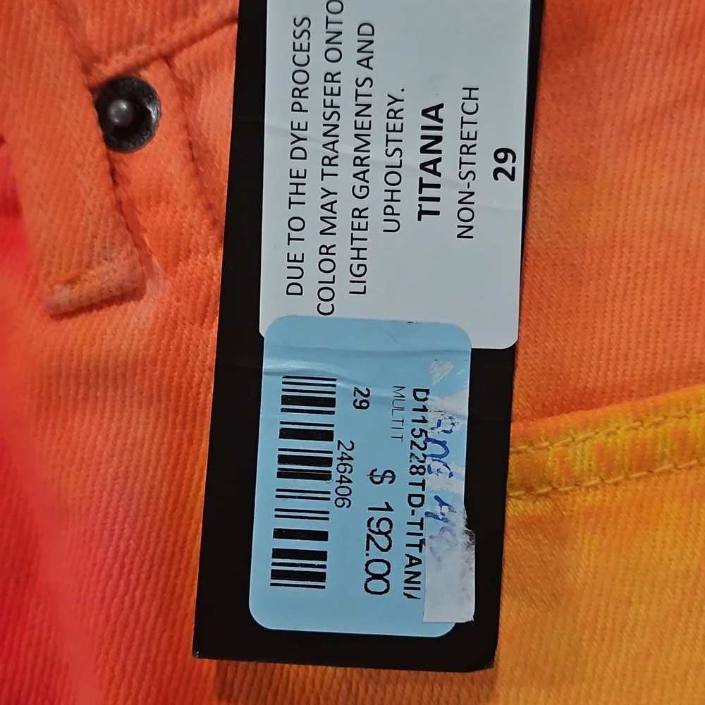 CARMAR Tie-Dye Jean Shorts - Picture 5 of 11